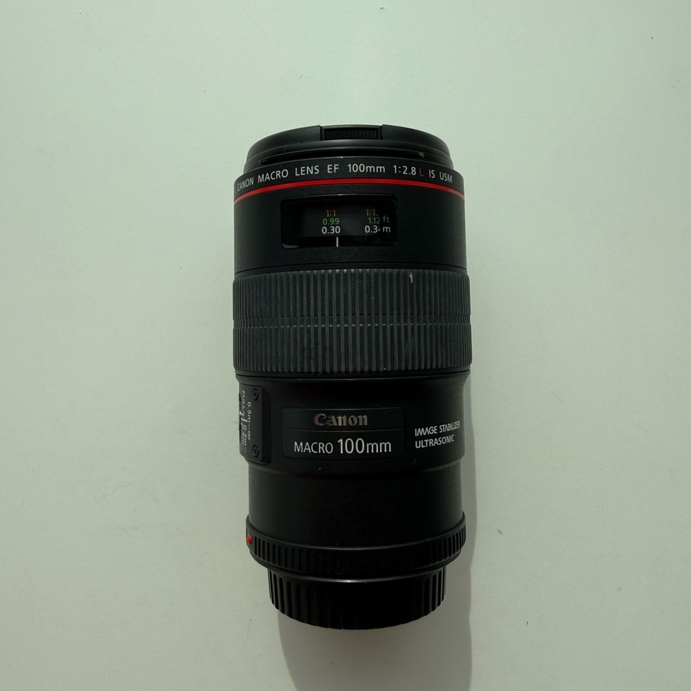 Canon Black Macro Lens EF 100mm f/2.8L IS USM